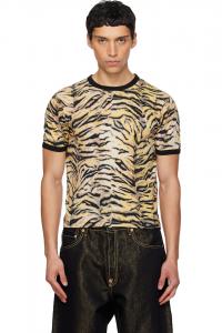 Kenzo Желтая облегающая футболка Kenzo Paris 'Kenzo Tiger'