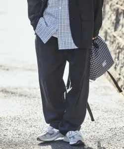 Удобные брюки из смесовой льняной ткани с двумя складками Nautica, цвет Navy