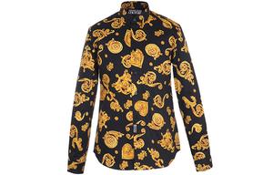 VERSACE JEANS COUTURE Рубашка мужская Gold Pattern