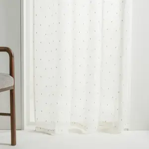 Штора с петлями Plum El Corte Inglés, белый