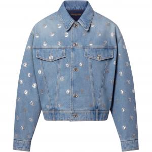 Джинсовая куртка SS26 для женщин LOUIS VUITTON, синий