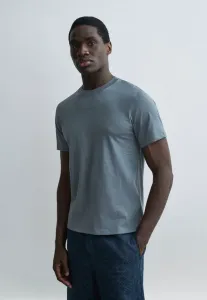 Футболка с логотипом, базовая футболка Sandro, Gris/Bleu