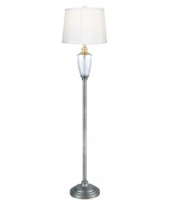 Напольная лампа из свинцового хрусталя «Замковые горы» Dale Tiffany, прозрачный