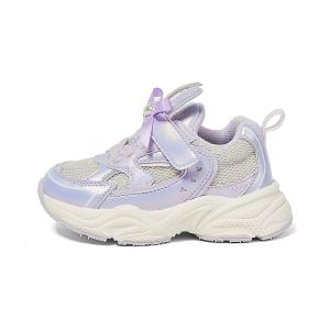 Коллекция милой обуви, легкая, амортизирующая, сбалансированная, низкая детская обувь для повседневной носки, для детей от 3 до 7 лет Snoffy, фиолетовый