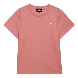 Женская футболка с легким сердцем на высокой талии Dalix, Red Sorbet