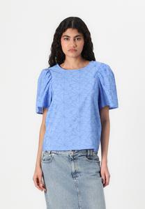 Блуза OBJILLY O NECK Object, синий