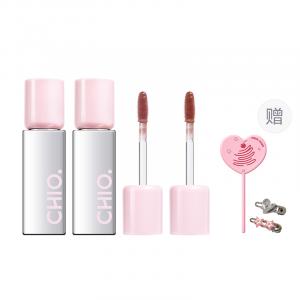 CHIOTURE Зеркальный блеск для губ Little Silver с эффектом свечения, натуральный, стойкий, не размазывается, не оставляет следов, 2,9 г