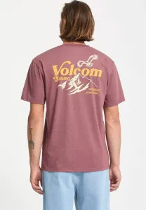 Футболка с принтом в стиле "загородная местность" Volcom, Merlot