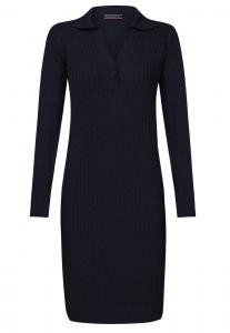 Вязаное платье Felix Hardy, темно-синий