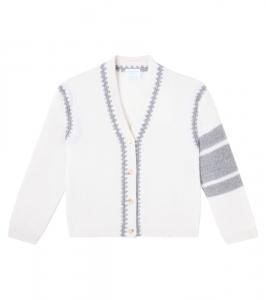 Гостевая кардиган Lyndon в полоску из кашемире от Residence Bonpoint, Ra Blanc Lait