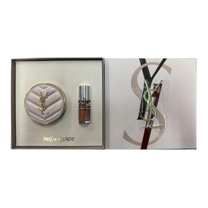 Помада с воздушной подушкой косметичка натуральное осветление SAINT LAURENT