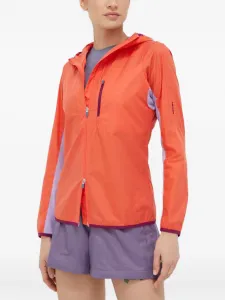 Куртка в стиле колор-блок с капюшоном Icebreaker, оранжевый