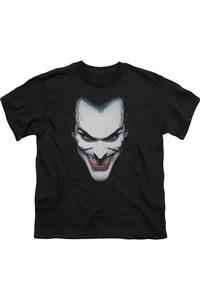 Футболка с портретом Джокера из Batman для детей Gildan, черный