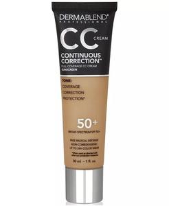 СС-крем непрерывной коррекции SPF 50+ Dermablend, цвет 45N