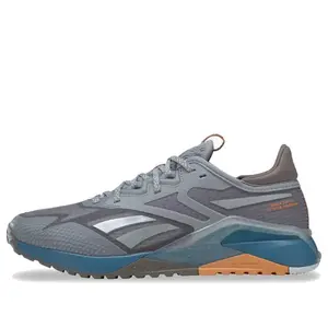 Кроссовки nano x2 tr adventure 'grey steely blue' Reebok, серый