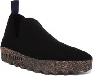 Слипоны от ASPORTUGUESAS, черный