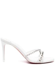 Christian Louboutin мюли Tatoosh Spikes 85, белый