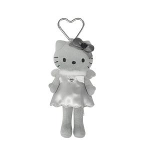 Куклы плюшевые Hello Kitty Styling Mascot Angel с подвеской, высота 14,7 см Sanrio