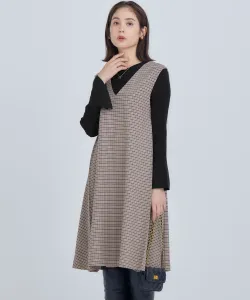 Платье-свитер из саржи цвета ржанки Suite, цвет Gray Brown 3 [330]