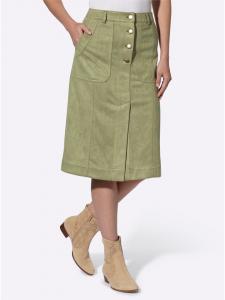 WITT WEIDEN Юбка из искусственной кожи тростника