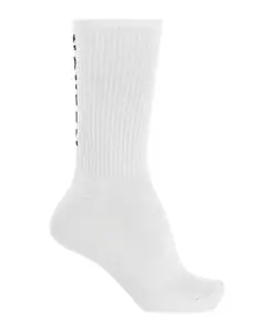 Хлопковые носки с логотипом Alexander Mcqueen, белый