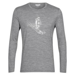 Футболка Icebreaker M TECH LITE II LS TEE SKIING YETI Gritstone