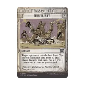 CCG Унижать (У), MTG - OTJ Breaking News