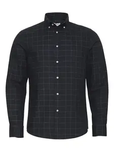 Клетчатая рубашка на пуговицах Loja Das Meias, синий