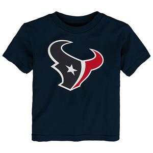 Молодежная темно-синяя футболка с логотипом Houston Texans Primary Outerstuff, цвет Txs Navy