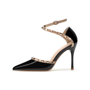 Женские туфли на высоком каблуке WOXXXN, Black