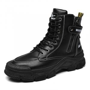 WARRIOR Короткие мужские ботинки Martin, черные