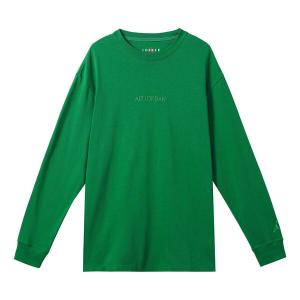 Футболка с длинными рукавами и надписью Air Jordan, зеленый