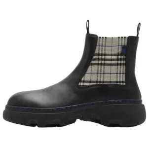 Криперы короткие челси женские черные Burberry, Original Shoe Box Included