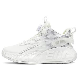 Баскетбольные кроссовки детские, износостойкие, с отскоком, дышащие, легкие, с амортизацией, с низким верхом JIAFEIMAO, белый