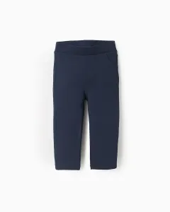 Детские спортивные штаны на подтяжках с регулируемым поясом Zippy, темно-синий