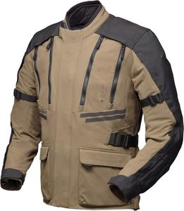 Водонепроницаемая текстильная мотоциклетная куртка Modeka lucano, Sand/Black