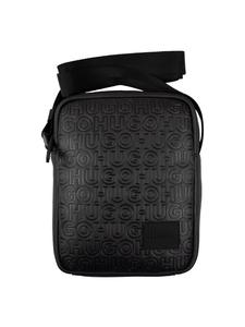 Сумка через плечо черного цвета HUGO