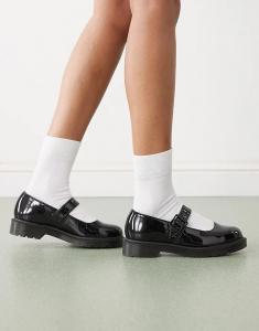 Туфли Dr Martens Mariel Patent черного цвета