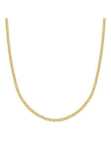 Glanzstücke München Серебряное колье в оправе из желтого золота