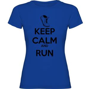 Футболка Kruskis Keep Calm And Run, синий