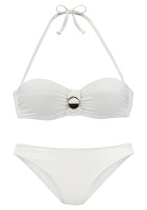 Бикини на косточках JETTE Bandeau Bikini, белый