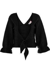 Тонкий вязаный свитер ebeeza Sweater, черный