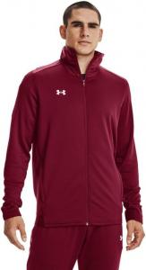 Толстовка мужская Under Armour Command Warm-Up Full-Zip, утепляющая, Cardinal/White