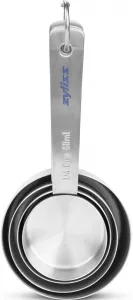 Мерные ложки Zyliss "набор мерных стаканчиков", нержавеющая сталь, (4) Объем 0,515 л, цвет silberfarben