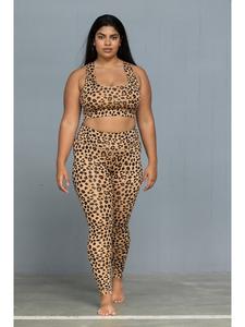 Леггинсы бежевого цвета Hey Honey