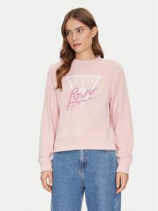 Толстовка обычного кроя W5GQ05 KB683 Guess, розовый