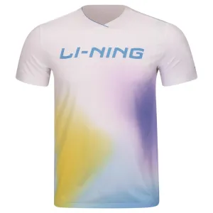 Футболка для бадминтона унисекс LINING, синий