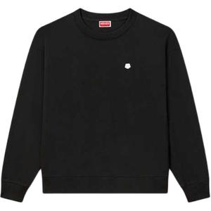 Свитшот с вышивкой 'Boke Flower' KENZO, черный