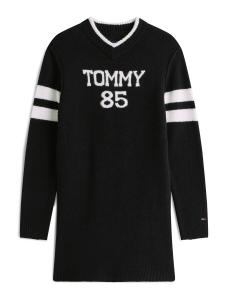 Вязаное платье Tommy Jeans, черный