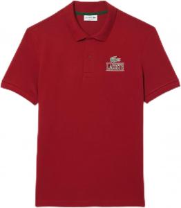 Lacoste Unisex-Adult Regular Fit короткий рукав поло с Medium Croc принтом на груди, Ora